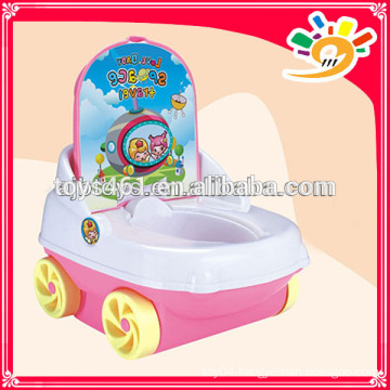 Lastest model stool baby plastic stool with wheels